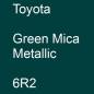 Preview: Toyota, Green Mica Metallic, 6R2.